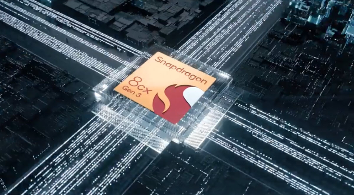 الكشف عن Snapdragon 8cx Gen 3 أول معالج بدقة 5 نانومتر لأجهزة ARM بنظام ويندوز