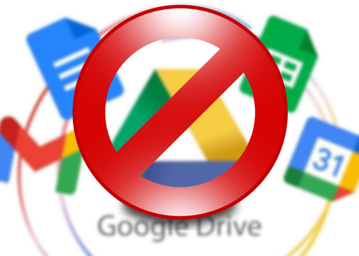 جوجل درايف سيوقف مشاركة الملفّات الّتي تنتهك سياساته