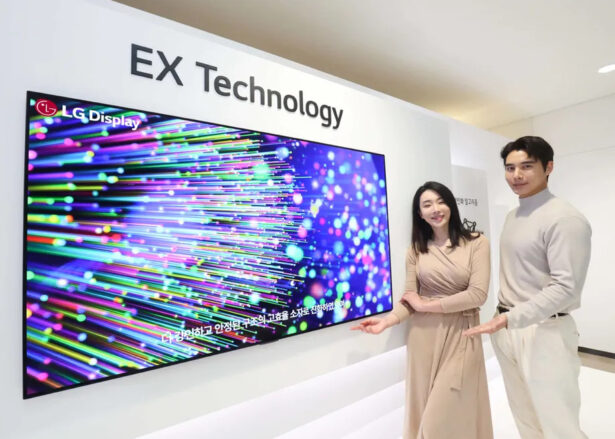 إل جي تقدم تقنيّة العرض الجديدة “OLED. EX” لتحسين جودة الصورة