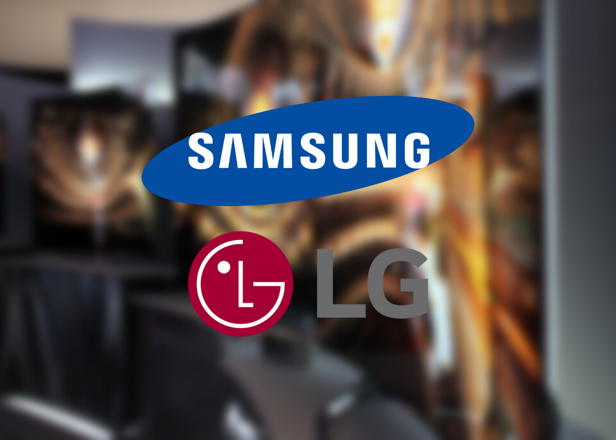 سامسونج قد تشتري شاشات OLED و LCD من إل جي
