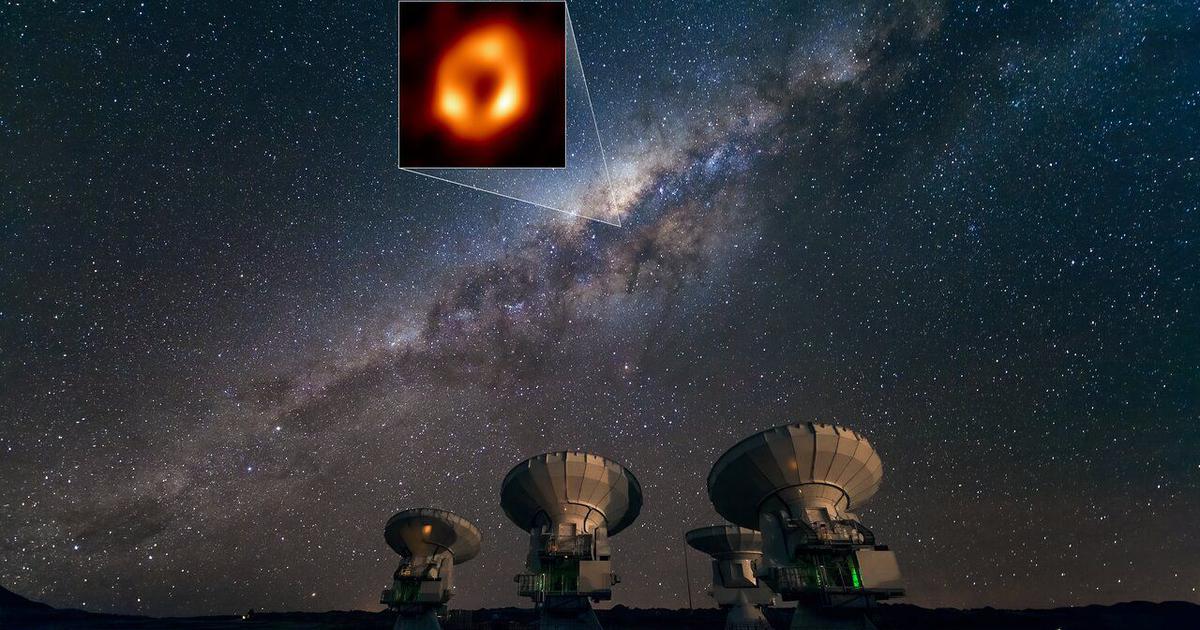التكنولوجيا وراء أول صورة للثقب الأسود في قلب مجرتنا