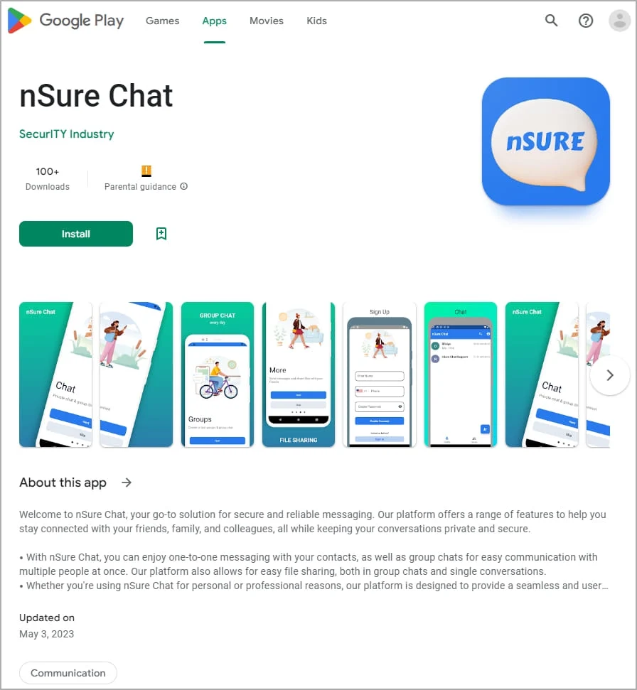 تطبيقات مشبوهة