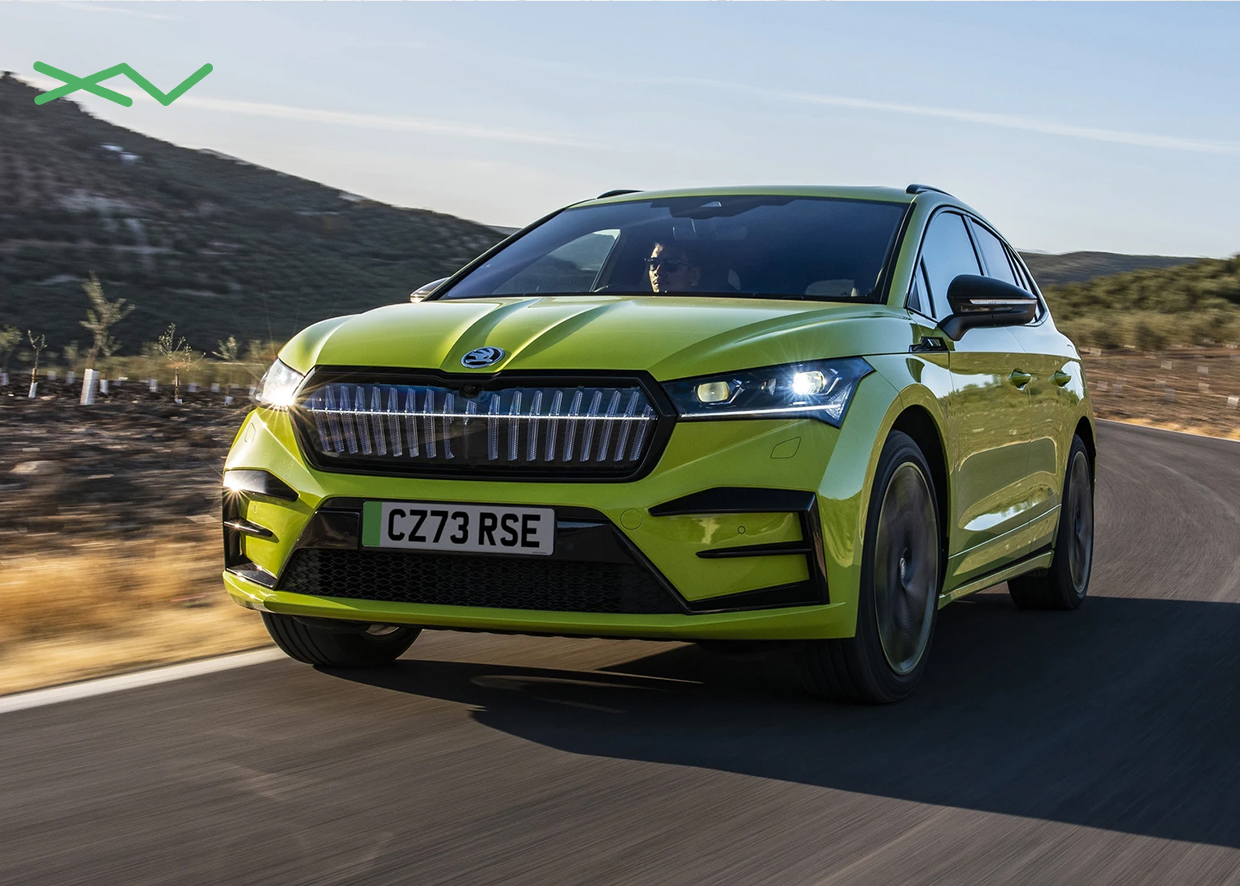 سكودا تطلق سيارتها الكهربائية الجديدة إنياك vRS 2024