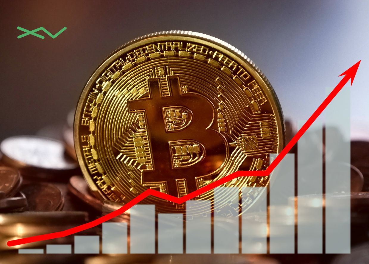ارتفاع أسعار بيتكوين لأعلى مستوى منذ 18 شهرا